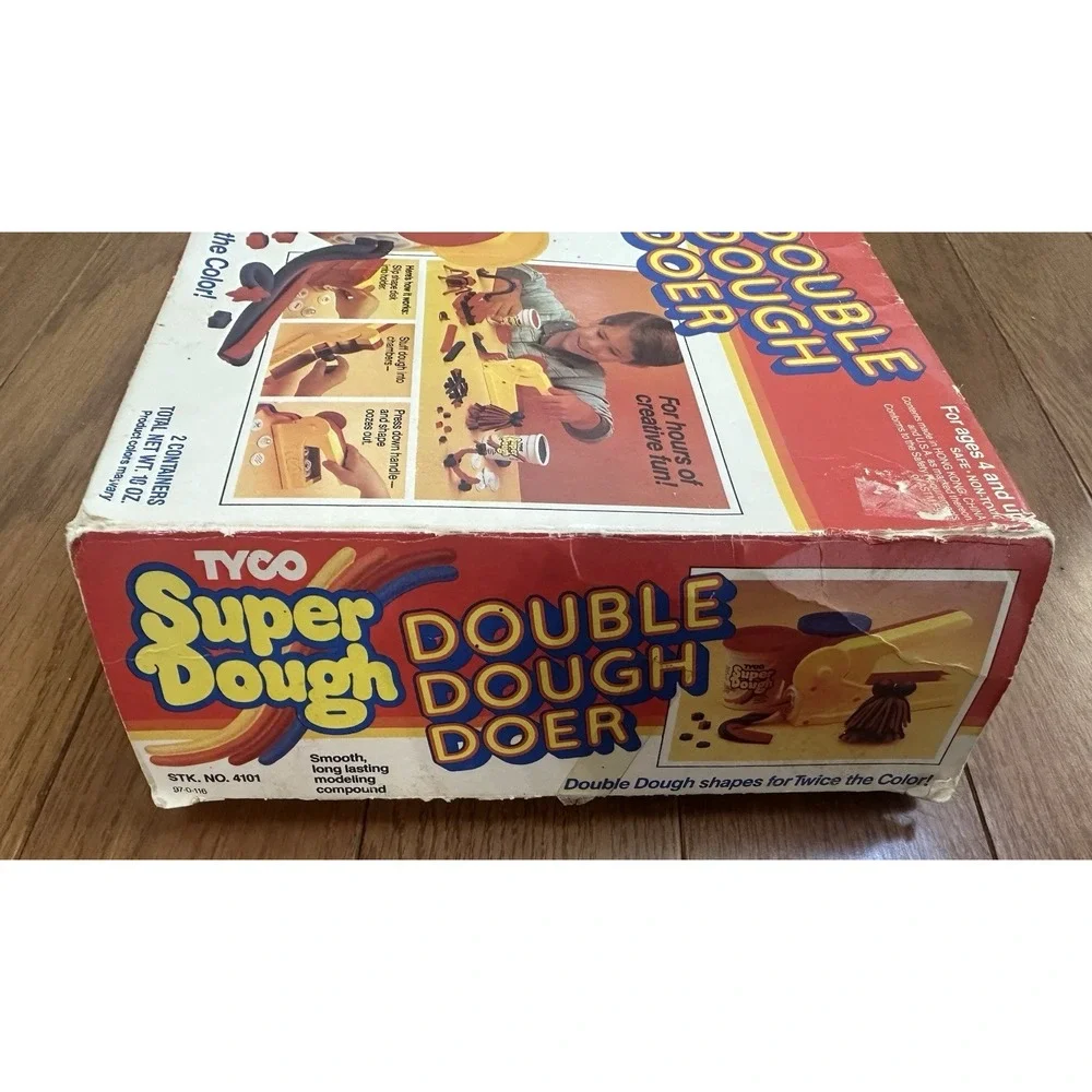 TYCO Super‎ Dough Double Dough Doer 1988 Vintage